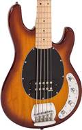 Vintage V96 ReIssued 5-String Active Bass Flamed Tobacco Sunburst