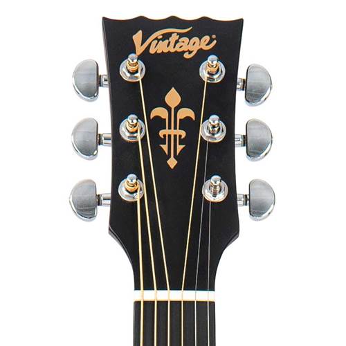 Vintage Stage Series Parlour Electro-Acoustic Guitar Antiqued Vintage Stage Series Parlour Electro-Acoustic Guitar Antiqued