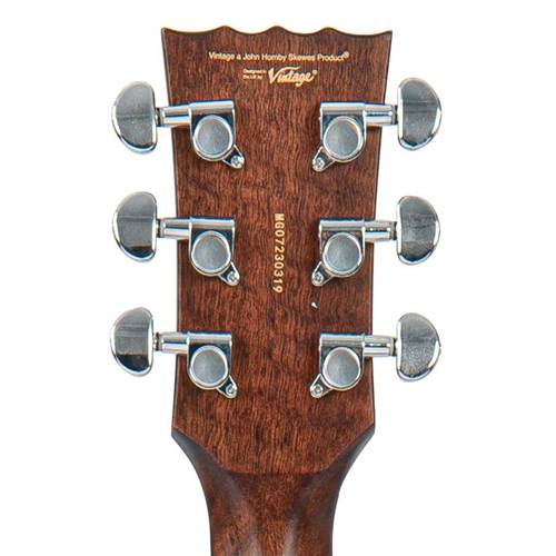 Vintage Stage Series Parlour Electro-Acoustic Guitar Antiqued Vintage Stage Series Parlour Electro-Acoustic Guitar Antiqued
