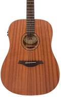 Vintage Mahogany Series Dreadnought Electro-Acoustic Guitar Satin Mahogany