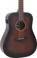 Vintage Statesboro Dreadnought Electro Acoustic 12 String Whisky Sour
