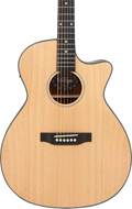 Vintage Stage Series Grand Auditorium Cutaway Electro-Acoustic Guitar Natural