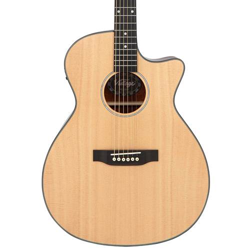 Vintage Stage Series Grand Auditorium Cutaway Electro-Acoustic Guitar Natural Vintage Stage Series Grand Auditorium Cutaway Electro-Acoustic Guitar Natural