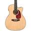 Vintage Stage Series Folk Cutaway Electro-Acoustic Guitar Natural Front View