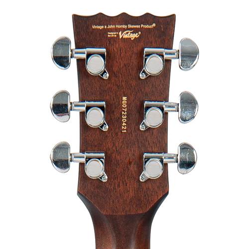 Vintage Stage Series Folk Cutaway Electro-Acoustic Guitar Natural Vintage Stage Series Folk Cutaway Electro-Acoustic Guitar Natural