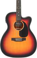 Vintage VEC300SB Folk Cutaway Electro Guitar Sunburst