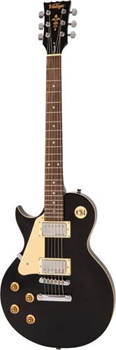 Vintage V10 Coaster Series Electric Guitar Pack Left Handed Boulevard Black Vintage V10 Coaster Series Electric Guitar Pack Left Handed Boulevard Black