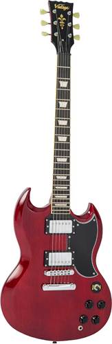 Vintage VS6 ReIssued Guitar Cherry Red