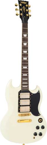 Vintage VS63 ReIssued Electric Guitar Vintage White