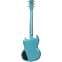 Vintage VS6 with Vibrola Tailpiece Gun Hill Blue Back View