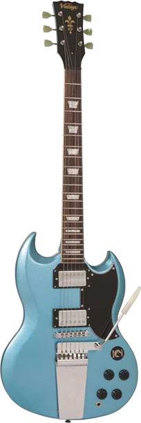 Vintage VS6 with Vibrola Tailpiece Gun Hill Blue