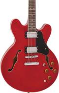 Vintage VSA500CR-12 Semi-Acoustic 12 String Guitar Cherry Red
