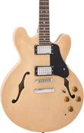 Vintage VSA500 ReIssued Semi Acoustic Guitar Natural Maple