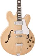 Vintage VSA500P ReIssued Semi Acoustic Guitar Natural Maple