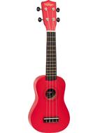 Vintage Soprano Ukulele Satin Red