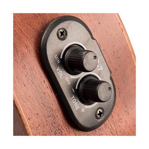 Laka VUS10EA Mahogany Series Electro Soprano Ukulele Laka VUS10EA Mahogany Series Electro Soprano Ukulele