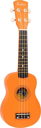 Laka VUS15OR Rainbow Series Ukulele Orange Laka VUS15OR Rainbow Series Ukulele Orange