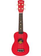 Laka VUS15RD Rainbow Series Ukulele Red
