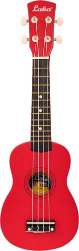 Laka VUS15RD Rainbow Series Ukulele Red Laka VUS15RD Rainbow Series Ukulele Red