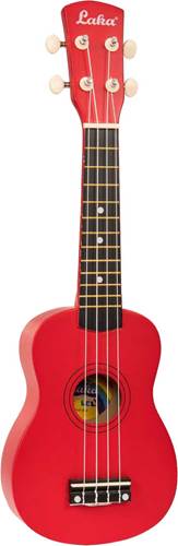 Laka VUS15RD Rainbow Series Ukulele Red Laka VUS15RD Rainbow Series Ukulele Red