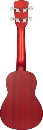 Laka VUS5RD Sapele Series Soprano Ukulele Rustic Red Laka VUS5RD Sapele Series Soprano Ukulele Rustic Red