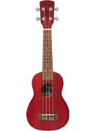 Laka VUS5RD Sapele Series Soprano Ukulele Rustic Red
