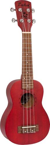 Laka VUS5RD Sapele Series Soprano Ukulele Rustic Red Laka VUS5RD Sapele Series Soprano Ukulele Rustic Red