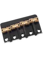 Wilkinson WBBCBK Barrel-Style Bass Bridge Black