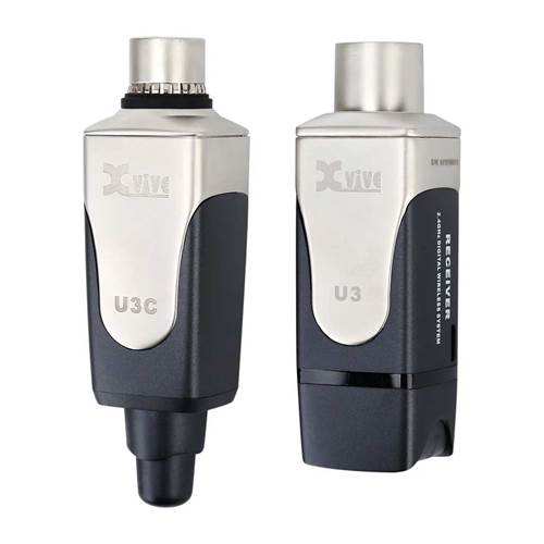Xvive XU3C Condenser Microphone Wireless System Black Xvive XU3C Condenser Microphone Wireless System Black