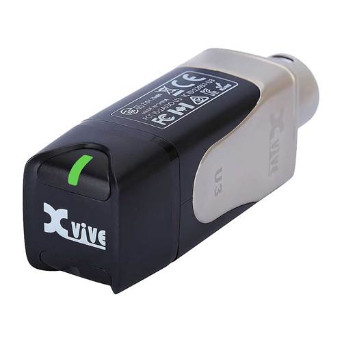 Xvive XU3R Microphone Wireless System Receiver Black Xvive XU3R Microphone Wireless System Receiver Black