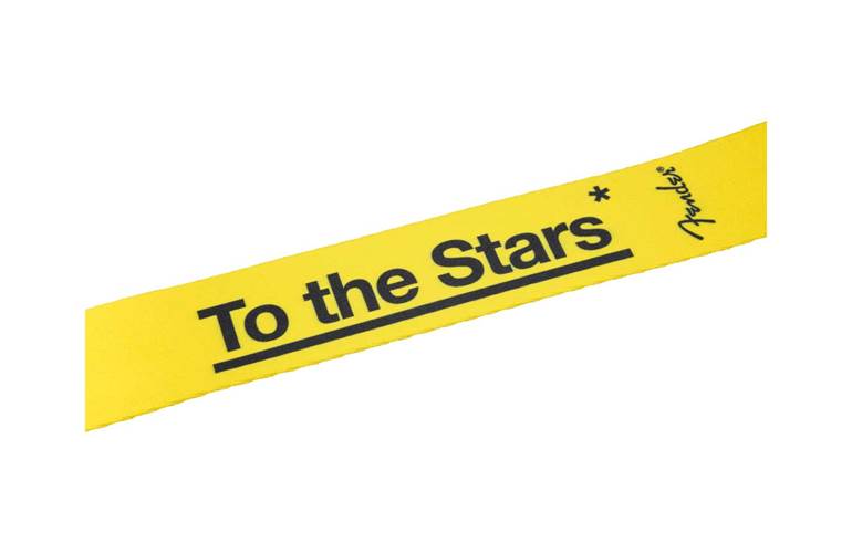 Fender Tom DeLonge To The Stars Strap Graffiti Yellow Fender Tom DeLonge To The Stars Strap Graffiti Yellow