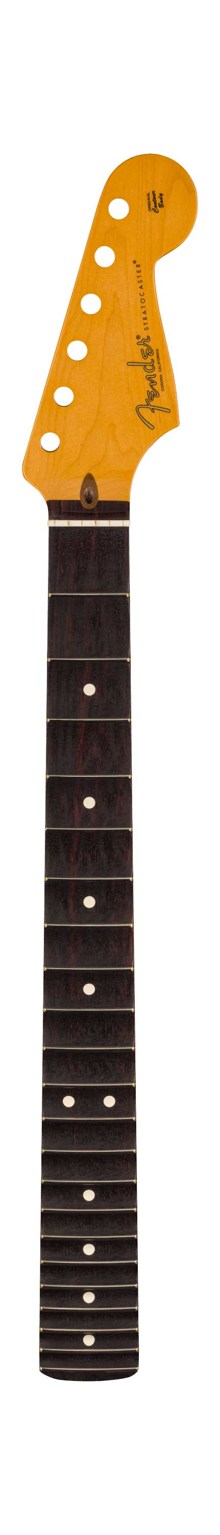 Fender American Professional II Scalloped Stratocaster Neck, 22 Narrow Tall Frets, 9.5in Radius Rosewood Fingerboard