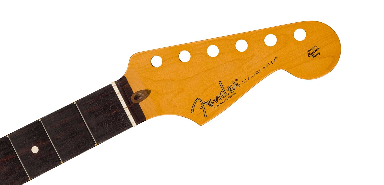 Fender American Professional II Scalloped Stratocaster Neck, 22 Narrow Tall Frets, 9.5in Radius Rosewood Fingerboard