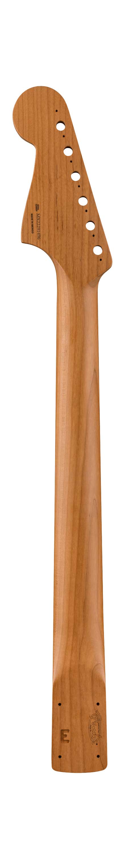 Fender Roasted Jazzmaster Neck, Block Inlays, 22 Medium Jumbo Frets, 9.5in Radius, Maple Modern C Shape