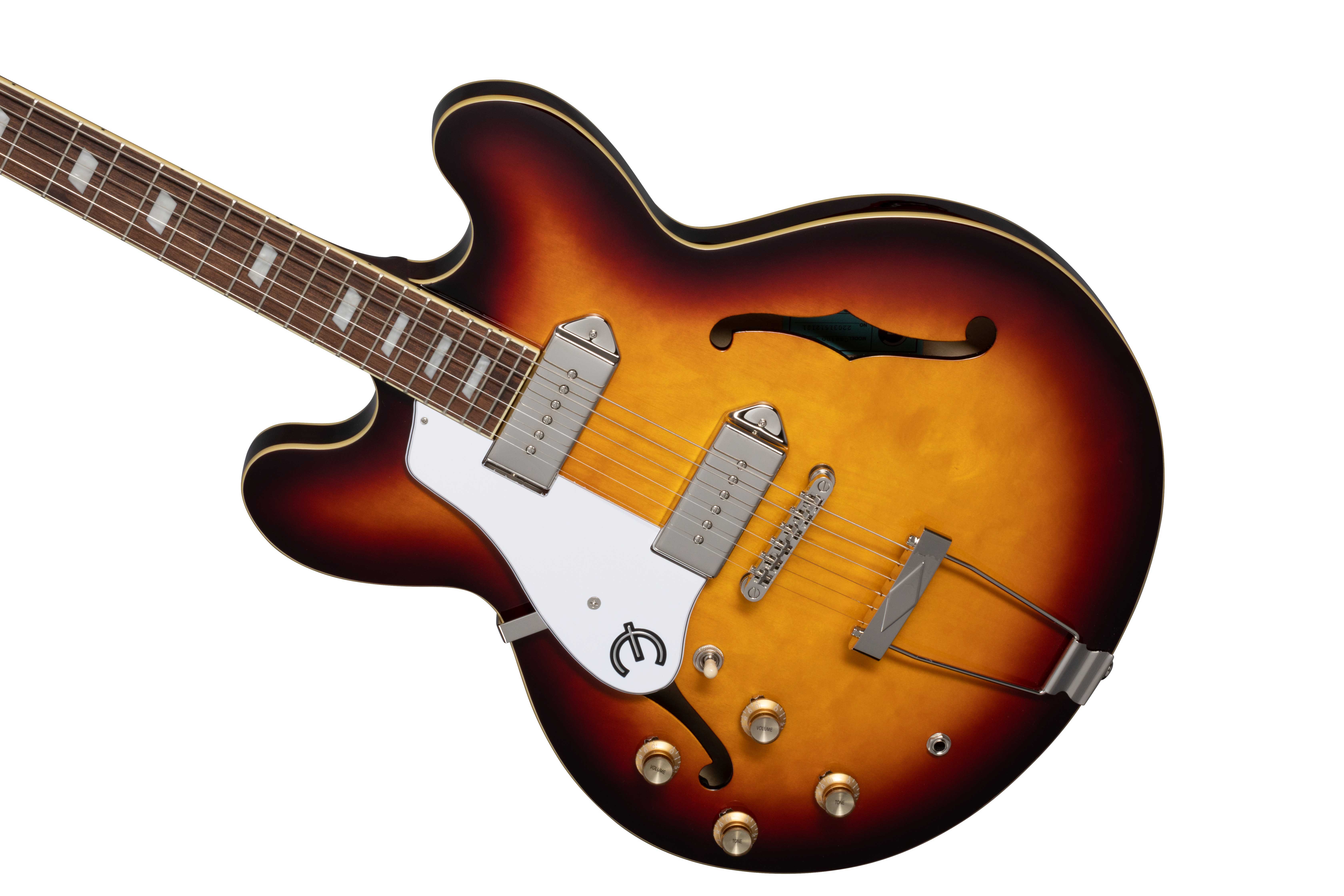 Epiphone 2023 Casino Vintage Sunburst Left Handed