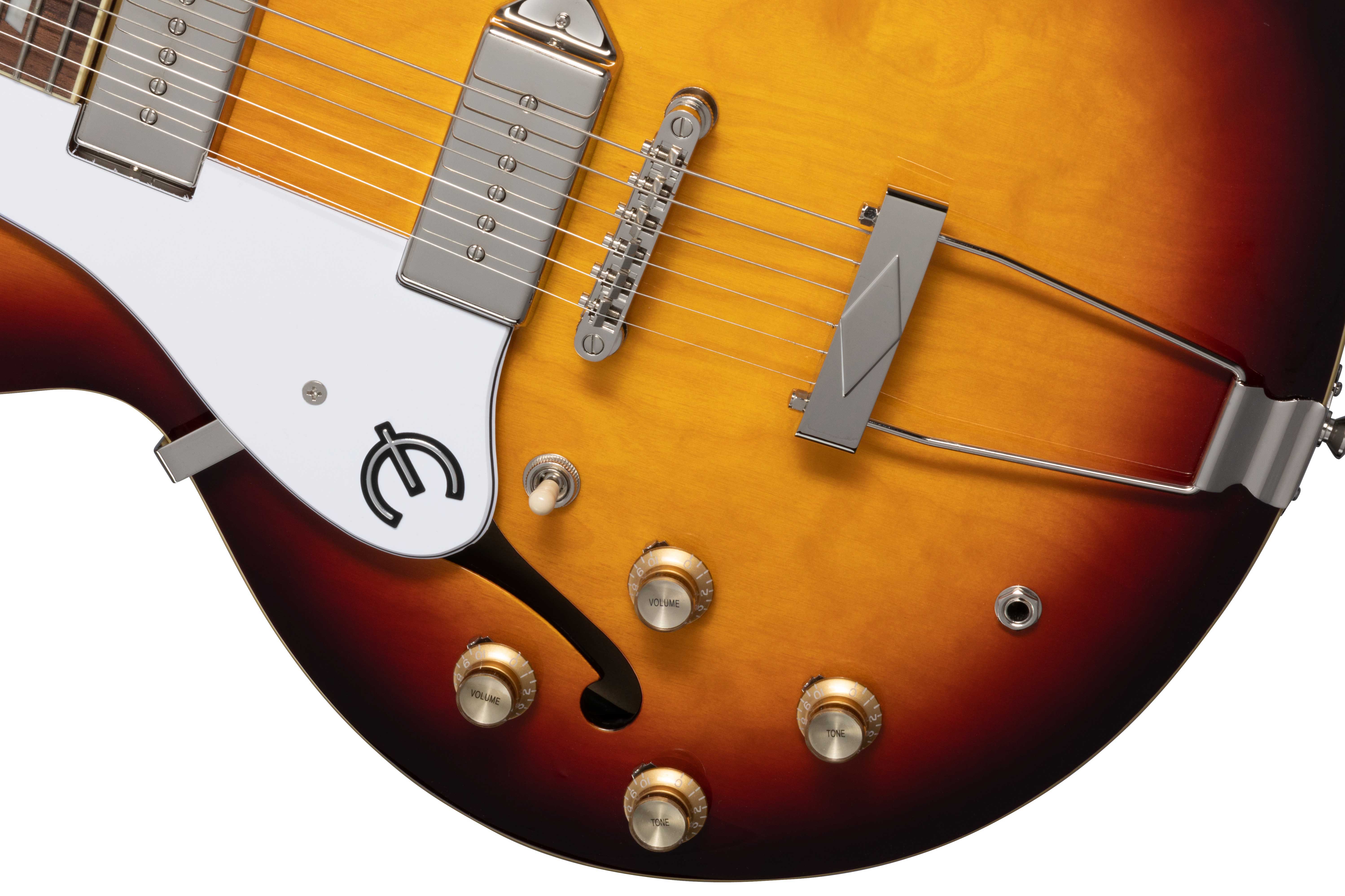 Epiphone 2023 Casino Vintage Sunburst Left Handed