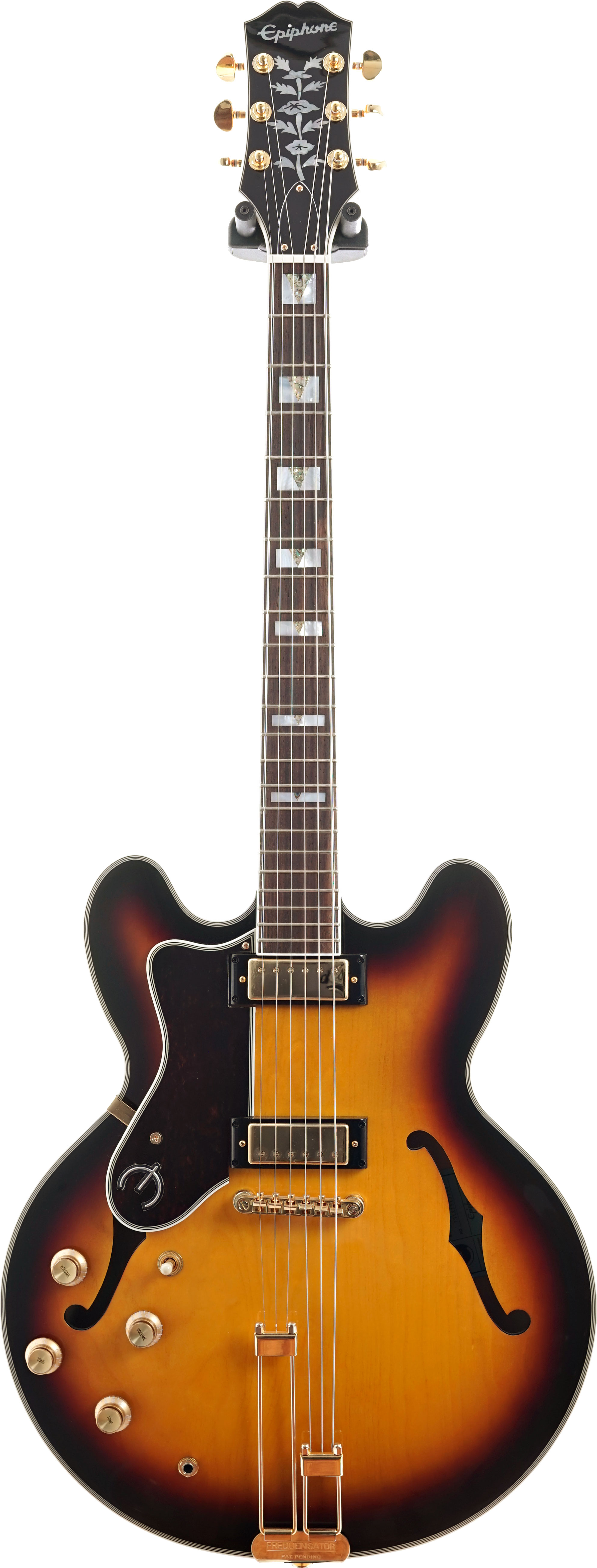 Epiphone Sheraton (Frequensator) Vintage Sunburst Left Handed (Ex-Demo) #23121512154