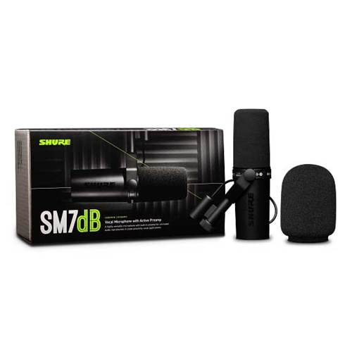 Shure SM7DB Active Dynamic Microphone Shure SM7DB Active Dynamic Microphone