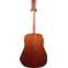 Martin Custom Shop Dreadnought Adirondack Spruce / Sinker Mahogany Left Handed #2734682 Back View