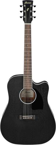 Ibanez PF16MWCE Electro Acoustic Weathered Black Open Pore