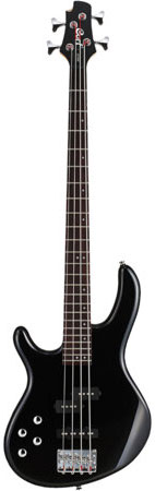Cort Action Bass Plus Left Handed Black
