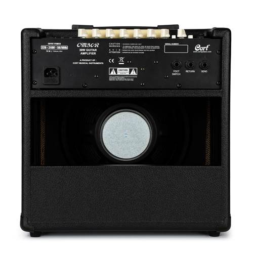 Cort CM30R Black Combo Solid State Amp Cort CM30R Black Combo Solid State Amp