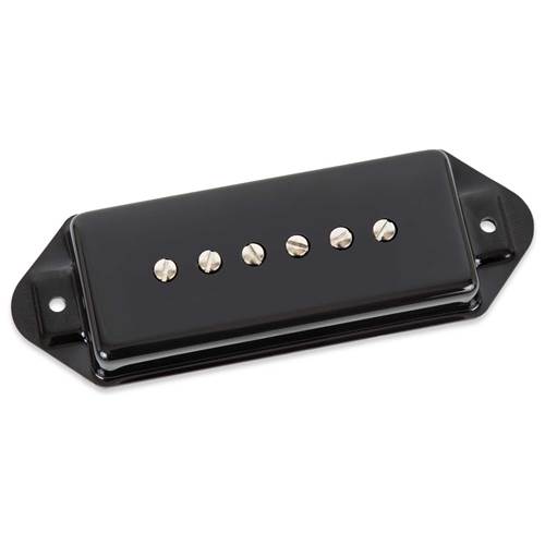 Seymour Duncan P90 Silencer Hot Bridge Black Dog Ear Seymour Duncan P90 Silencer Hot Bridge Black Dog Ear