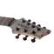 Schecter Sunset Extreme 7 Gray Ghost Front View