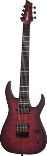 Schecter Sunset Extreme 7 Scarlet Burst Schecter Sunset Extreme 7 Scarlet Burst