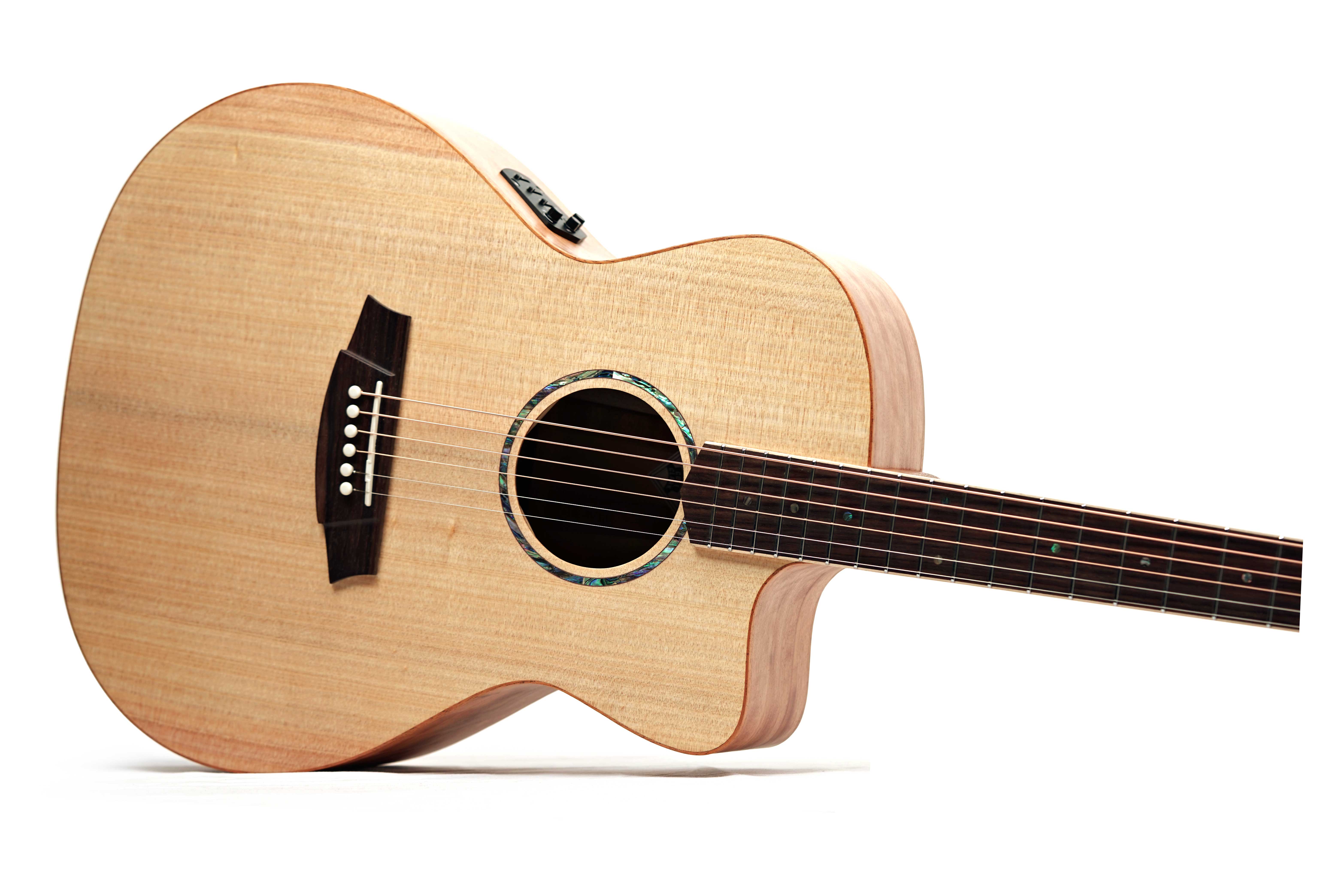 Cole Clark Studio GA Bunya/Queensland Maple #2607-3338