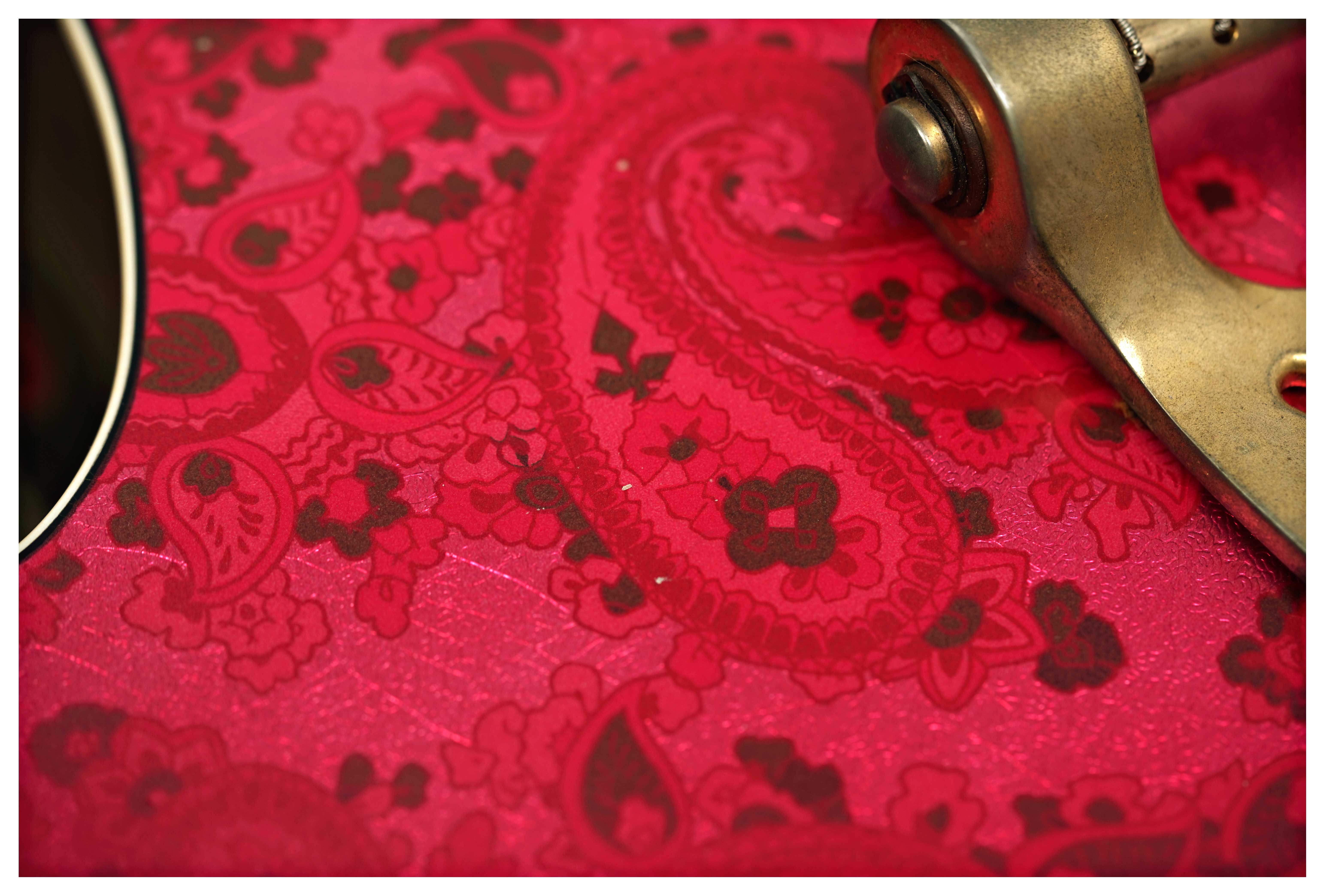 Gretsch Custom Shop G6120-59 Paisley Wild Cherry Burst MBG #UC26033994