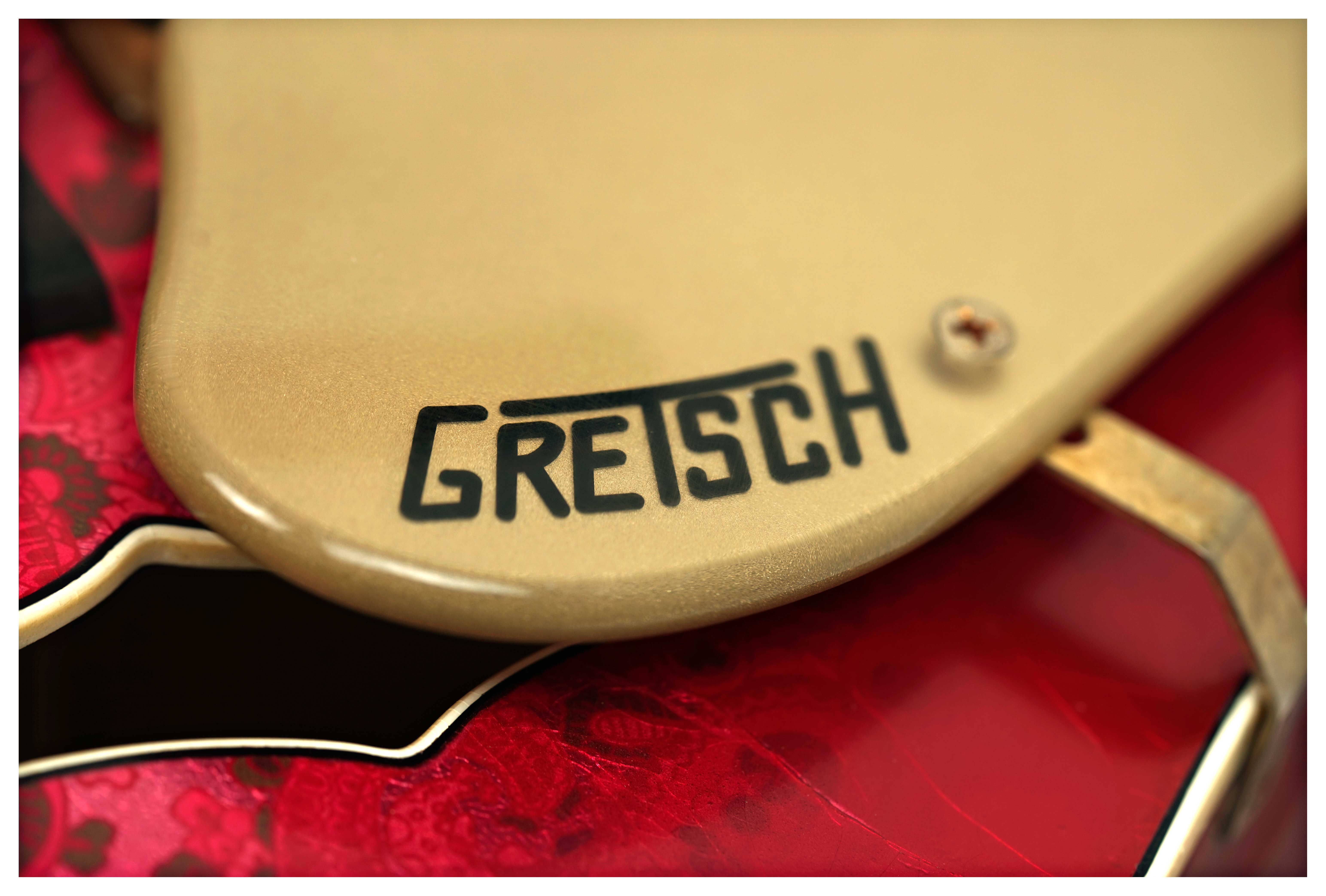 Gretsch Custom Shop G6120-59 Paisley Wild Cherry Burst MBG #UC26033994