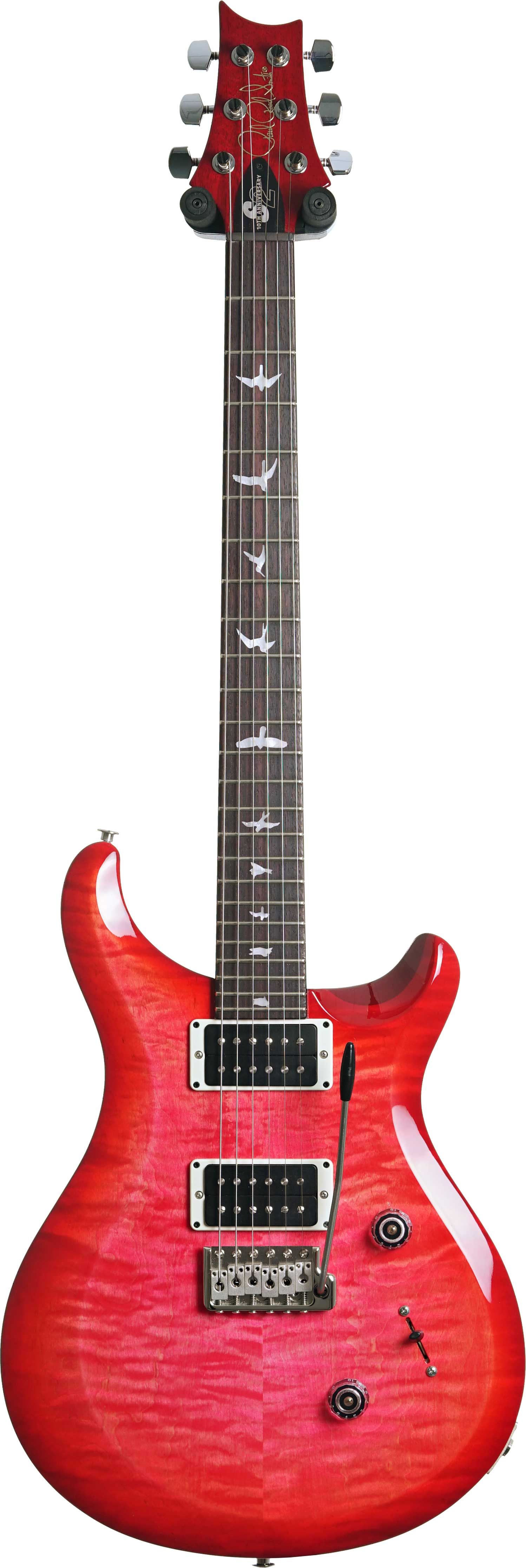 PRS S2 10th Anniversary Custom 24 Bonnie Pink Cherry Burst 