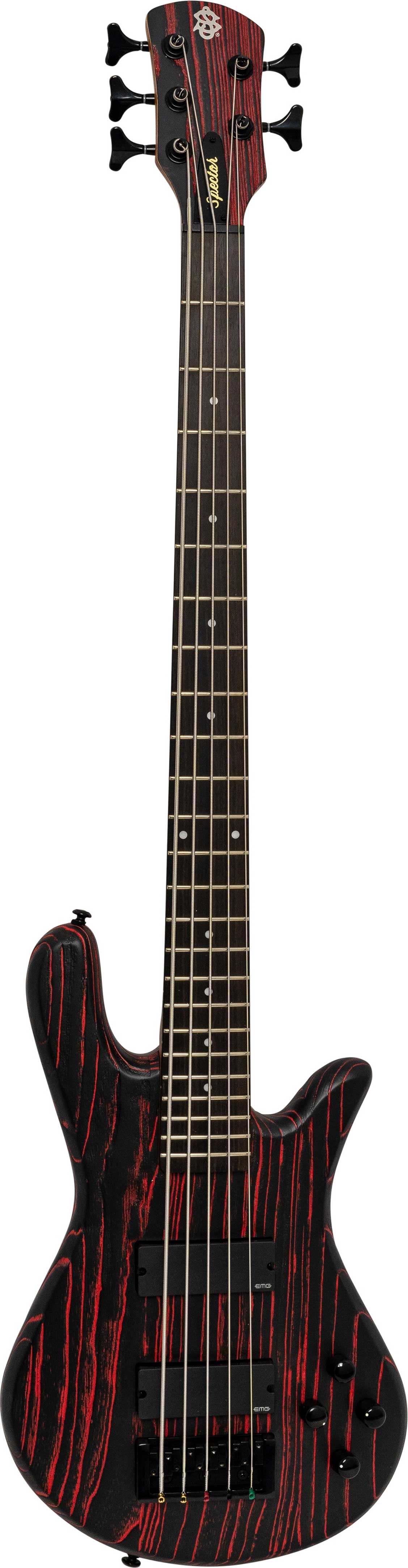 Spector NS Pulse 5 String Cinder Red
